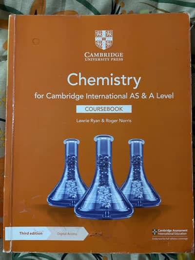 AS an A Levels Chemistry Physics Book 3rd Edition