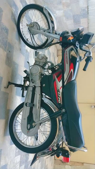 Honda CD 70 2025 Model in Excellent Condition is for Sale.