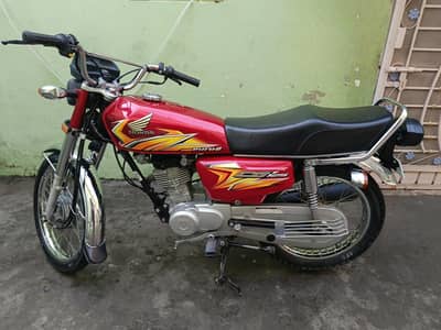 Honda cg 125 2021 model  Red