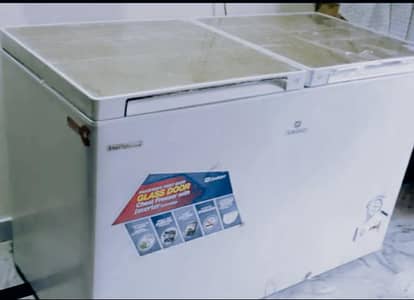 Dawlance Signature Inverter Twin Door Freezer Champagne (91998-GD)