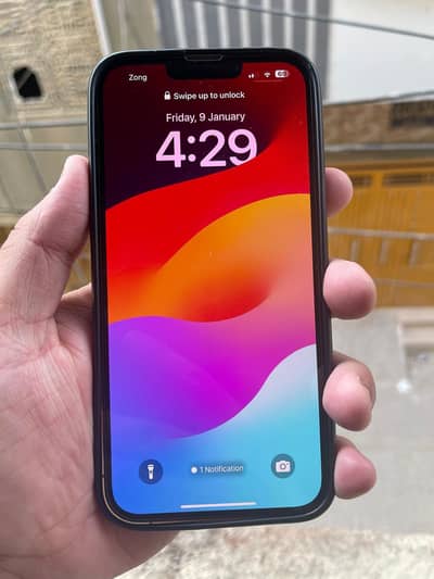 iphone 13 promax pta approved 128 gb water sealed piece