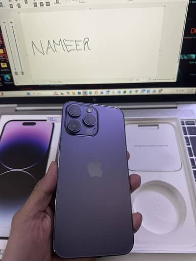 Iphone 14 pro max 256gb Fu hk with box