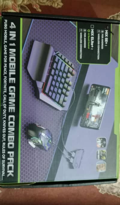 Brand New 4-in-1 Mobile Gaming Combo Pack – Original Box Available