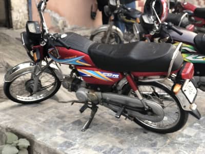 Honda CD70 red colour 1st hand total original