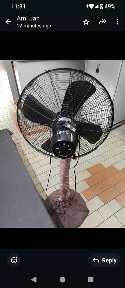 yunas fan brand new cadition ma han
