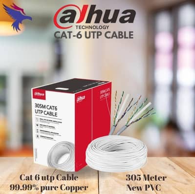 Dahua cat6 utp cable network
