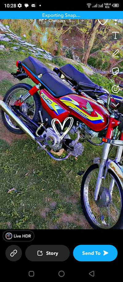 united bike 2021 model for sell good condition