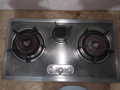 3 Burner Built-In Gas Hob