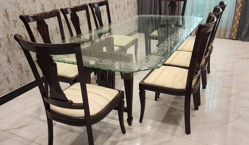 8 Chairs Dinning Set