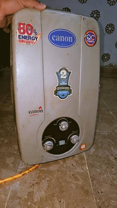 Canon water geyser 12 litter