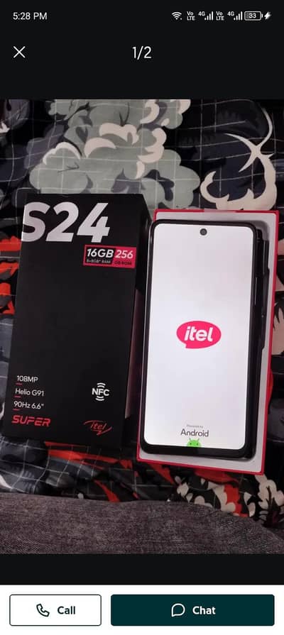 itel s24 12 month warranty available