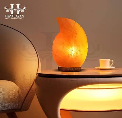 leave Himalayan Salt Lamps for home decoration pice