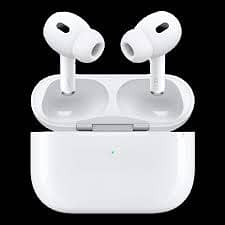 Airpods pro wireless fastest charging with white colour