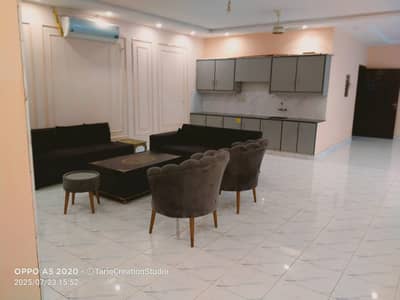 Furnished Apartment For Rent in Gold Crest Mall on daily Bases