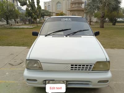 AOA. I am selling my lushed condition Suzuki mehran VX.