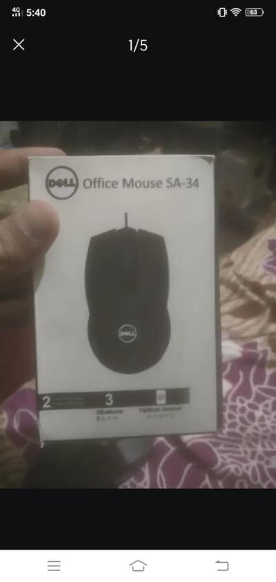 Dell Mouse For Gaming And Office Work