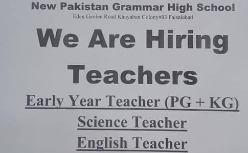 Teacher Job