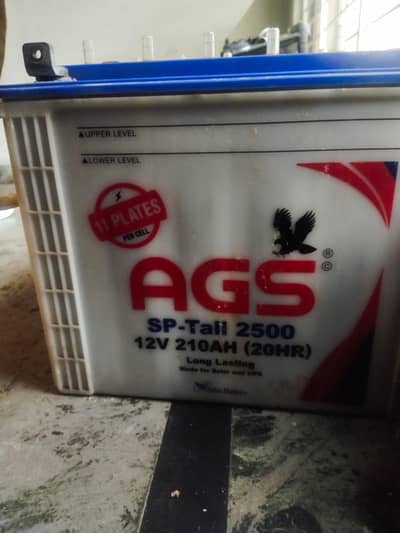 4 AGS batteries for sale