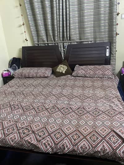 Queen sized double bed