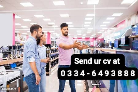 Showroom Sales Person Peshwar Karkhano market Haroon plaza