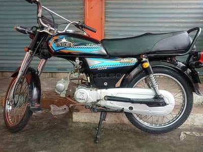 unique 70 cc genion condition home used bike