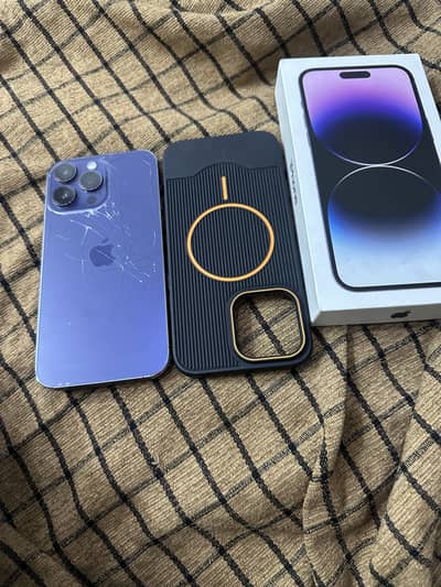 I phone 14pro Max (256gb) Approved dual sim