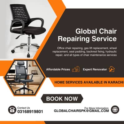 Professional & Expert Chair Repairing service in Karachi