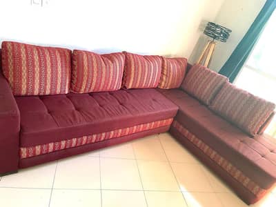 L shaped sofa