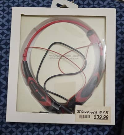 Bass Jaxx Green Gleam Wireless Bluetooth Earbuds Headset.