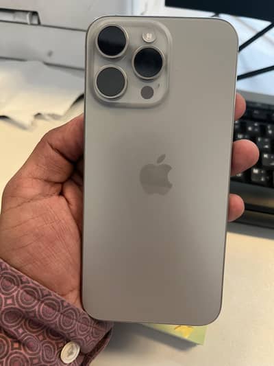Iphone 15 pro max available for sale without board.