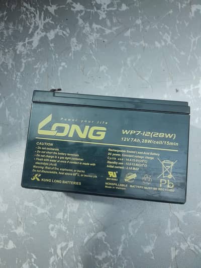 Sale  sracp 12v 7amp battery