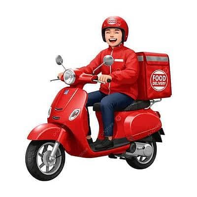 Fast Food Delivery Riders Required.