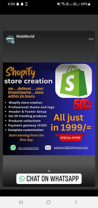 Professional website developer or social media marketer