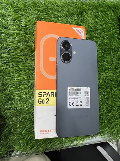 Tecno Spark Go 2 4/64gb 10 mon warranty with all accessories 10by10