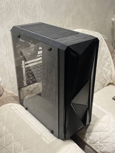 Boost tiger rgb casing with topower 500W supply and CPU rgb Cooler