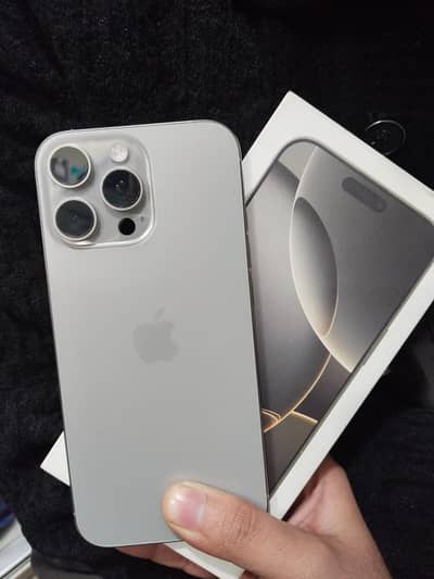 iphone 16 pro max 256gb Non PTA Genuine