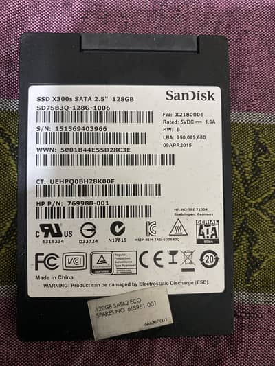 San disk ssd 128 gb