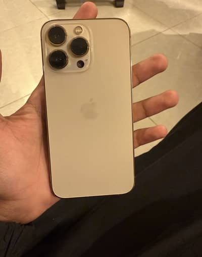 iPhone 13 Pro 128 gb gold colour with box