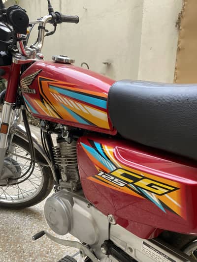 Honda CG 125 2026 model new on discount