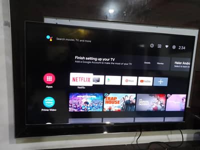 HAIER LED TV ANDROID 50" original HAIER MODEL LE50U6900UG