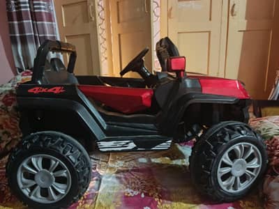 Kid's Driving Car with 2 Lithium ion batteries