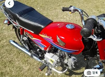 Honda CD 70 cc bike for salesaleWhatsApp number03=26=40=95=691