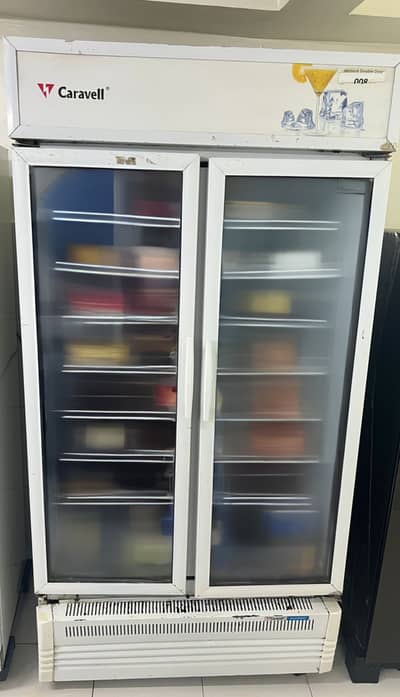 Caravell Commercial Fridge – Double Door – Excellent Working