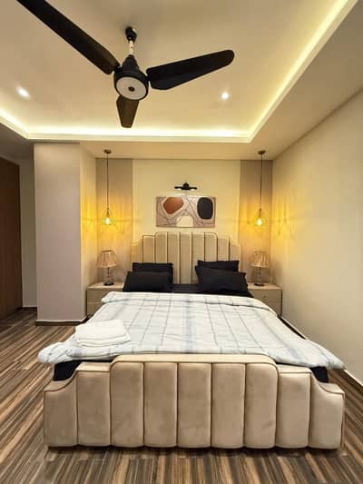 One bed apartment per day available Gulbarga green Islamabad