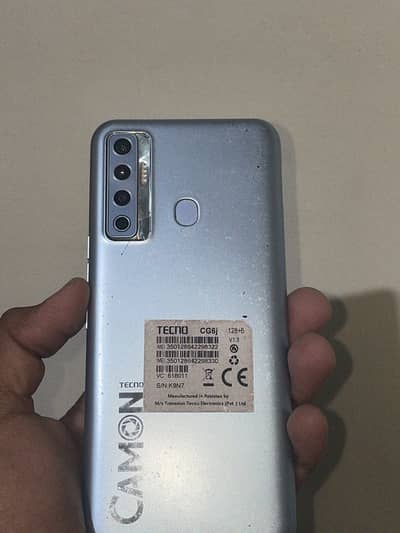 Tecno Camon 17 battery & panel change pta Approved with box
