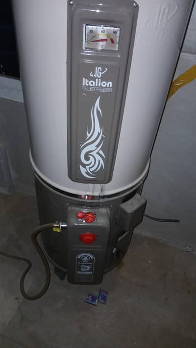 Electric and gas Geyser