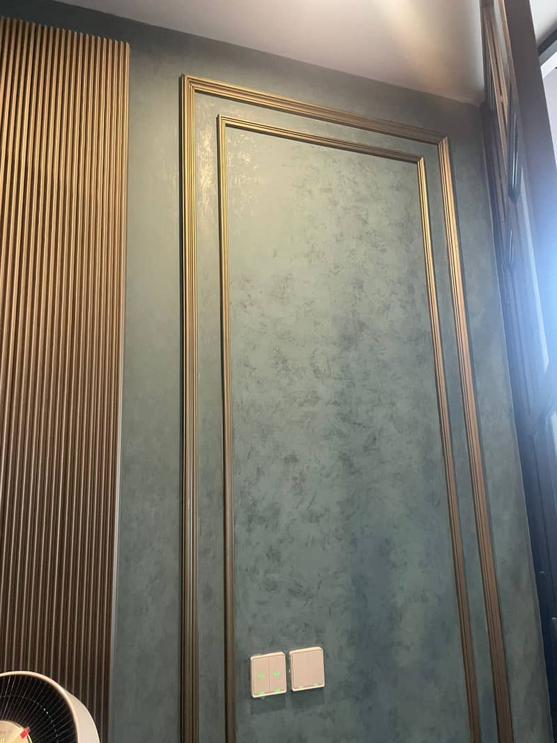 Visual Reference: Travertine Texture Wall Floor Finishing