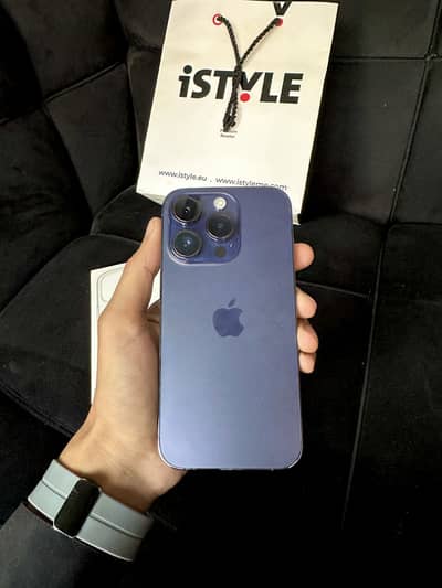 IPHONE 14 PRO 128GB JV DEEP PURPLE WITH BOX