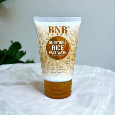 BNB Rice Face Wash - Organic Skin Brightening & Glowing Face Wash