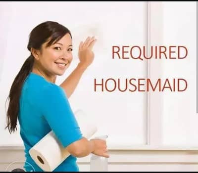 Female House Maid & Cook Required